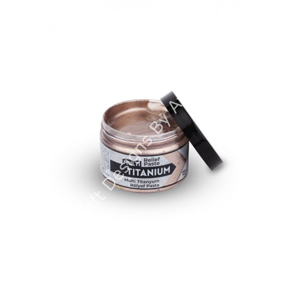 TİTANYUM RÖLYEF PASTA - LATTE 150ml