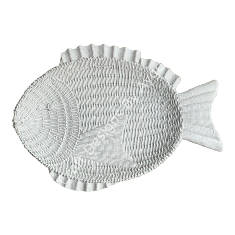 Boyanabilir Polyester Ham Objeler -BALIK TABAK KÜÇÜK