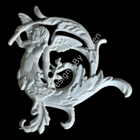 Boyanabilir Çıta&Aplik Objeler -ESNEK APLİK HÇ 1013 19 X 22 CM