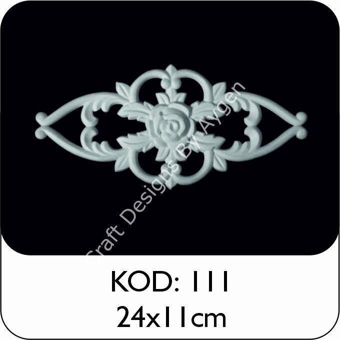 Boyanabilir Çıta&Aplik Objeler -ESNEK APLİK ESNK-S-111