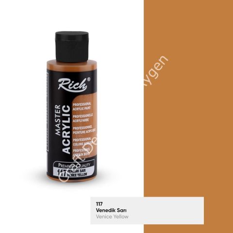 MASTER AKRİLİK - VENEDİK SARI 120ml