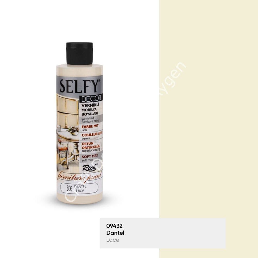 SELFY DECOR MOBİLYA BOYASI - DANTEL 240ml