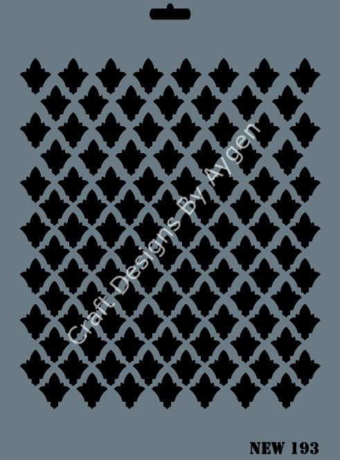 STENCIL NEW SERI X-LARGE 193