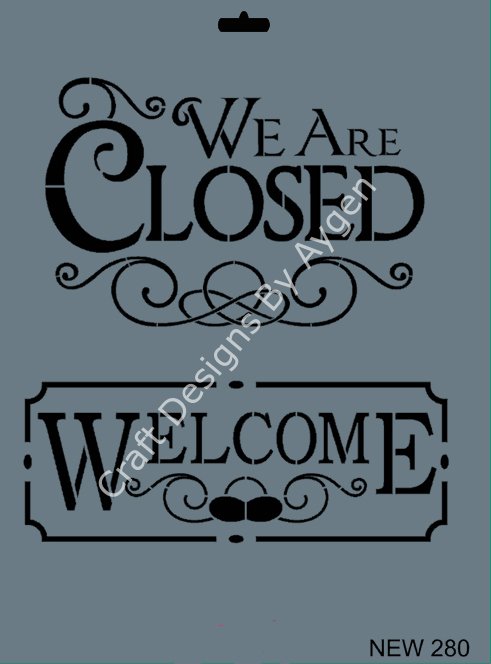 STENCIL NEW SERI X-LARGE 280