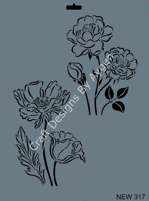 STENCIL NEW SERI X-LARGE 317