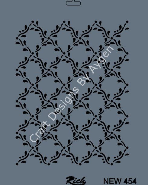 STENCIL NEW SERI X-LARGE 454