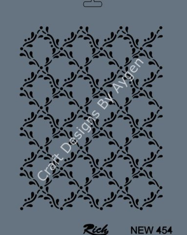 STENCIL NEW SERI X-LARGE 454