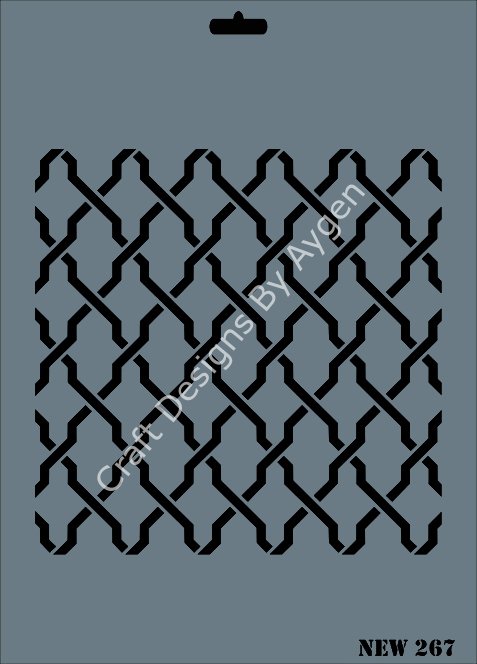 STENCIL NEW SERI X-LARGE 267