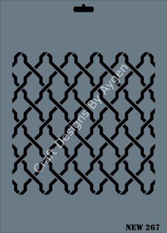 STENCIL NEW SERI X-LARGE 267