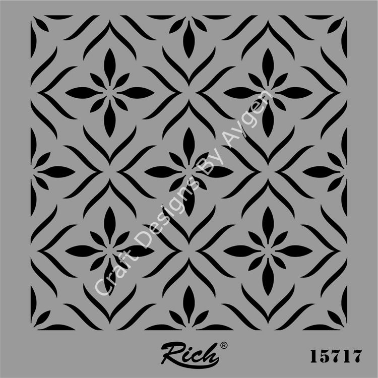 STENCIL KARE 25*25 15717
