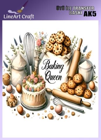 CRAFT DESIGNS BY AYGEN UTU TRANSFER AK5 - 20X20 CM