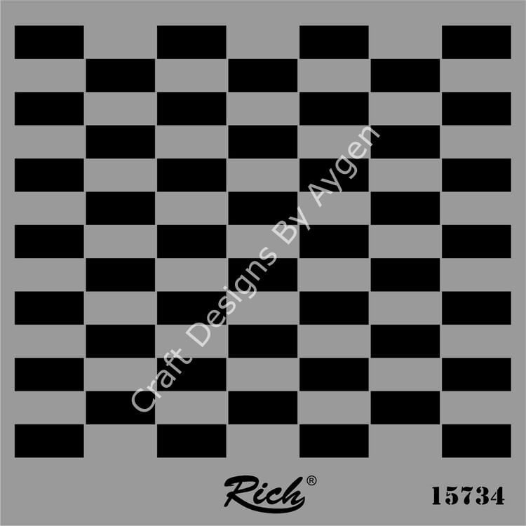 STENCIL KARE 25*25 15734