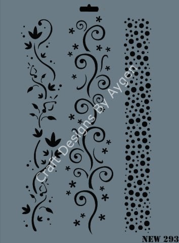 STENCIL NEW SERI X-LARGE 293