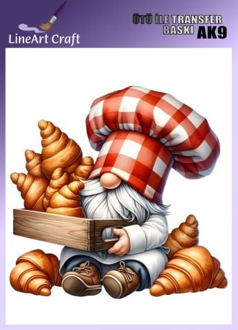 CRAFT DESIGNS BY AYGEN UTU TRANSFER AK9 - 20X20 CM