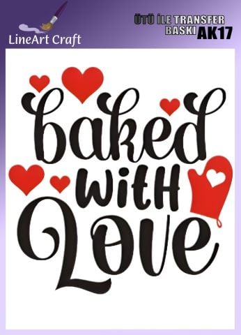 CRAFT DESIGNS BY AYGEN UTU TRANSFER AK17 - 20X20 CM