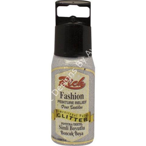 BOYUTLU BONCUK BOYA SİMLİ - GÜMÜŞ 060ml