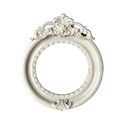 Boyanabilir Polyester Ham Objeler -MINI ÇERÇEVE