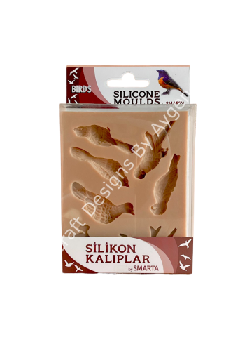 Smarta Silikon Kalıp - Kuşlar
