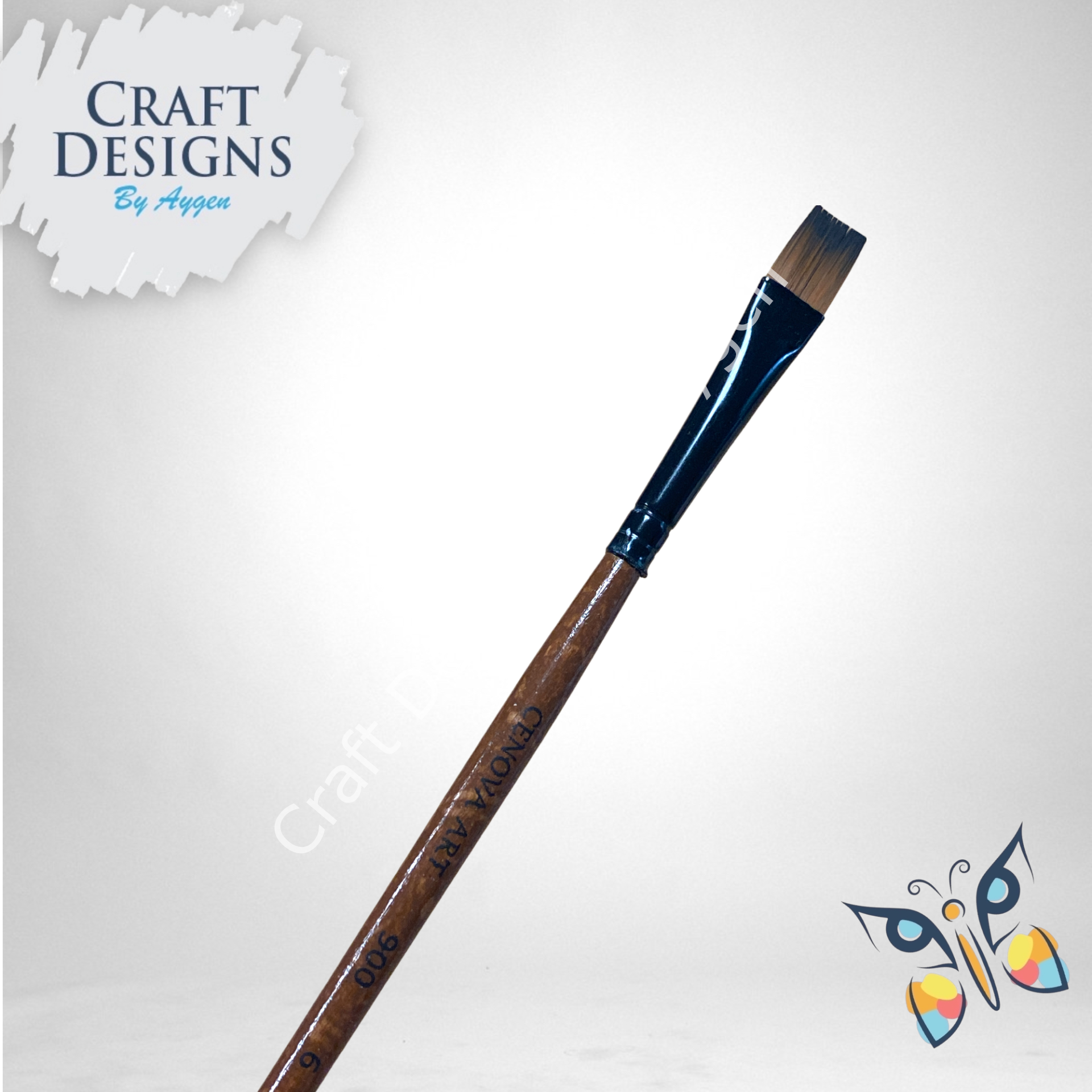 900 SENTETIK KIL DÜZ/STROKE FIRÇA 6