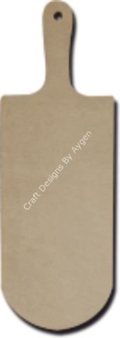 Boyanabilir Ahşap Ham Objeler - PEYNİR TAHTASI OVAL