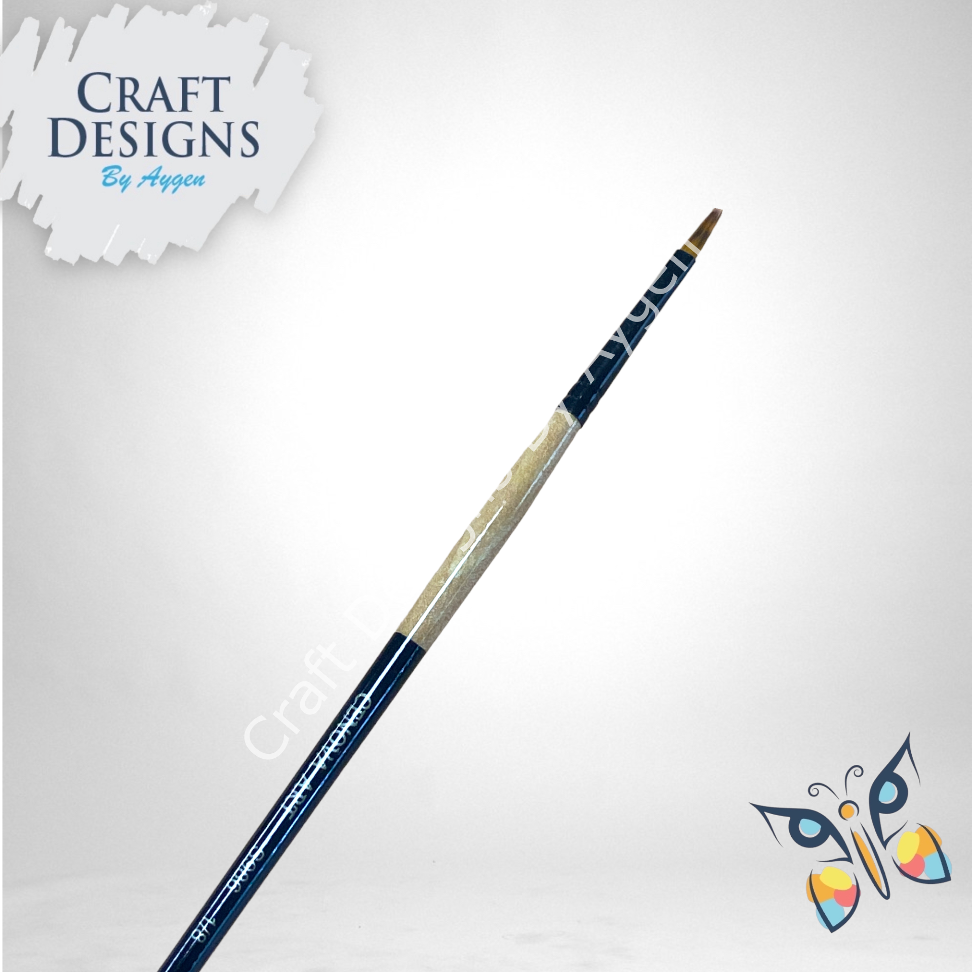 S986 SENTETIK KIL DÜZ/STROKE FIRÇA 986 1/8