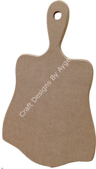 Boyanabilir Ahşap Ham Objeler - SUNUMLUK