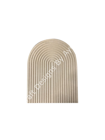 Boyanabilir Ahşap Ham Objeler - GÖKKUŞAĞI SUNUMLUK KÜÇÜK