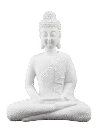 Boyanabilir Polyester Ham Objeler -OTURAN BUDHA 35X25 CM