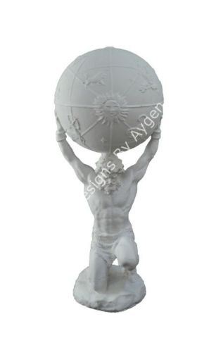 Boyanabilir Polyester Ham Objeler -DÜNYA TAŞIYAN ATLAS 33X15 CM