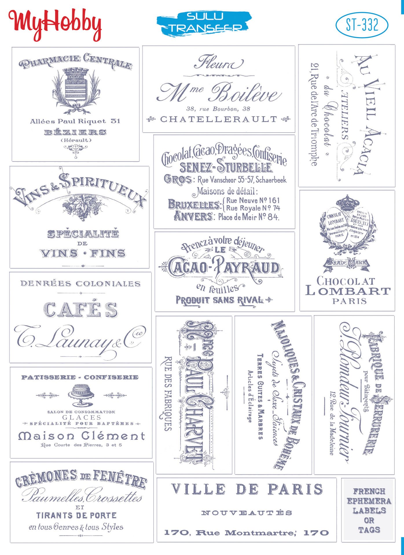 My Hobby SULU TRANSFER 332