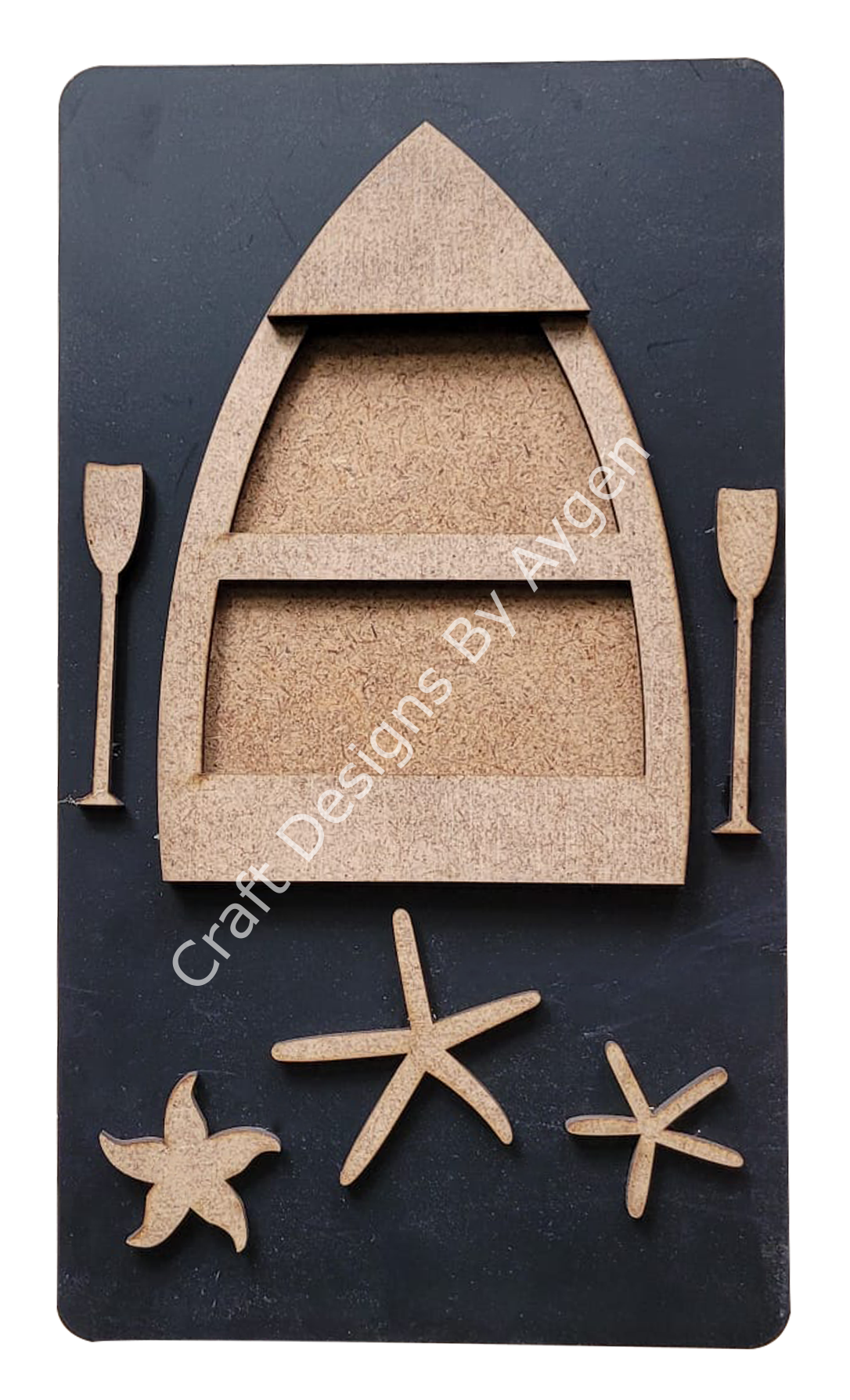 Boyanabilir Ahşap Ham Objeler -QUEEN CRAFT LAZER SET 06