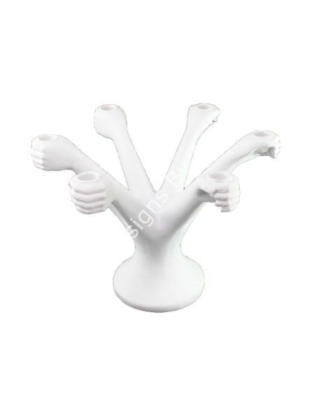 Boyanabilir Polyester Ham Objeler -6 KOLLU ŞAMDAN 26X34 CM