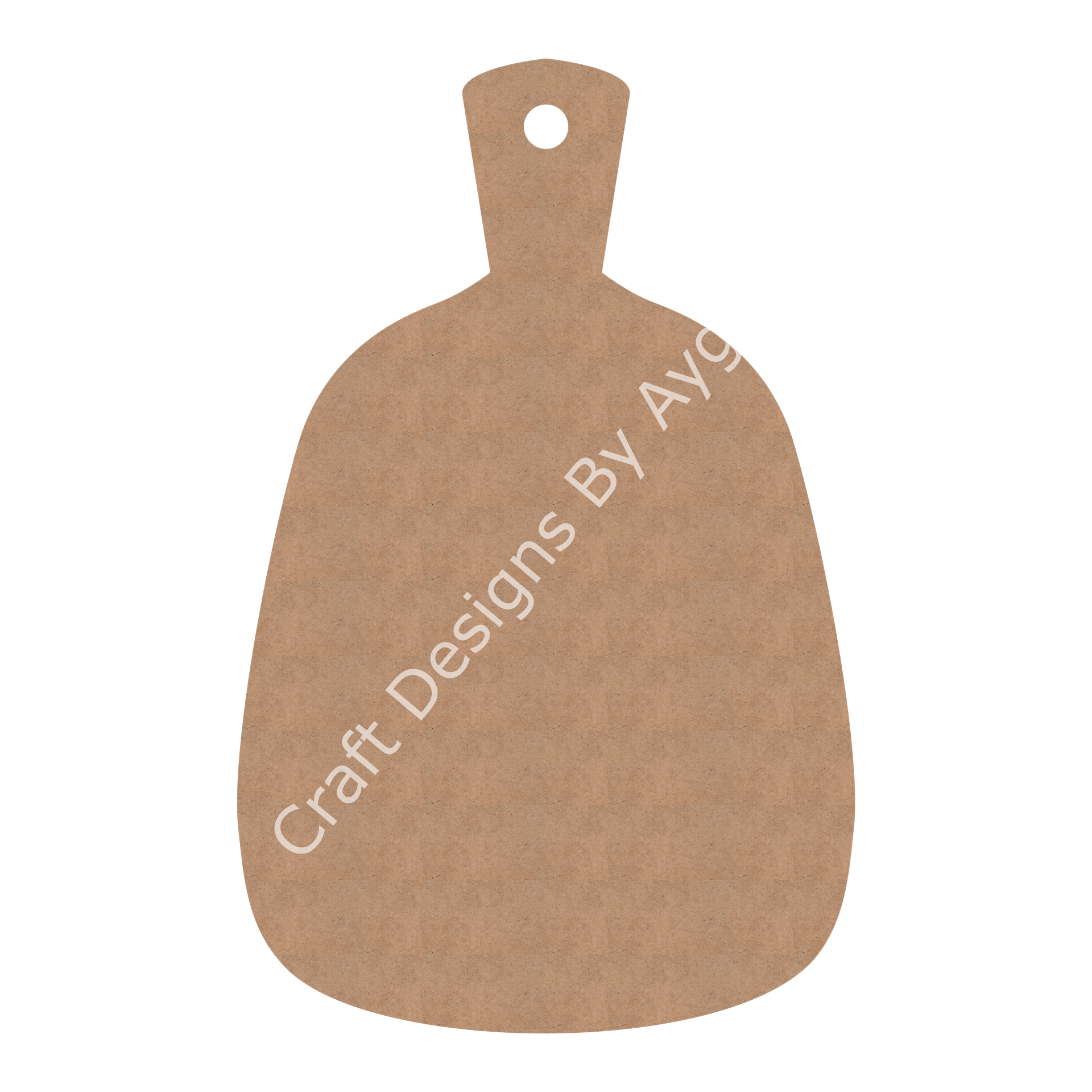 Boyanabilir Ahşap Ham Objeler - SUNUMLUK BÜYÜK