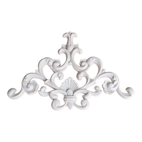 Boyanabilir Polyester Ham Objeler -TAÇ KABARTMA 27X18 CM