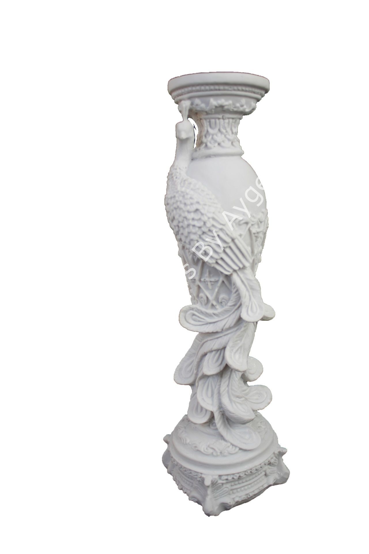 Boyanabilir Polyester Ham Objeler -TAVUZ KUŞU ŞAMDAN