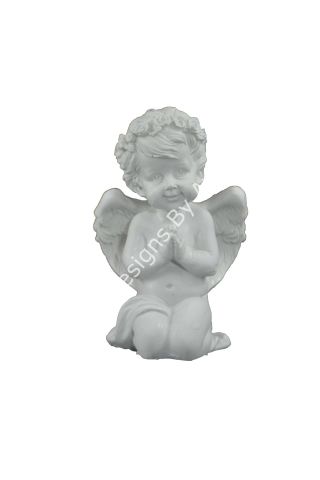 Boyanabilir Polyester Ham Objeler -DUA EDEN MELEK KÜÇÜK 12X8 CM