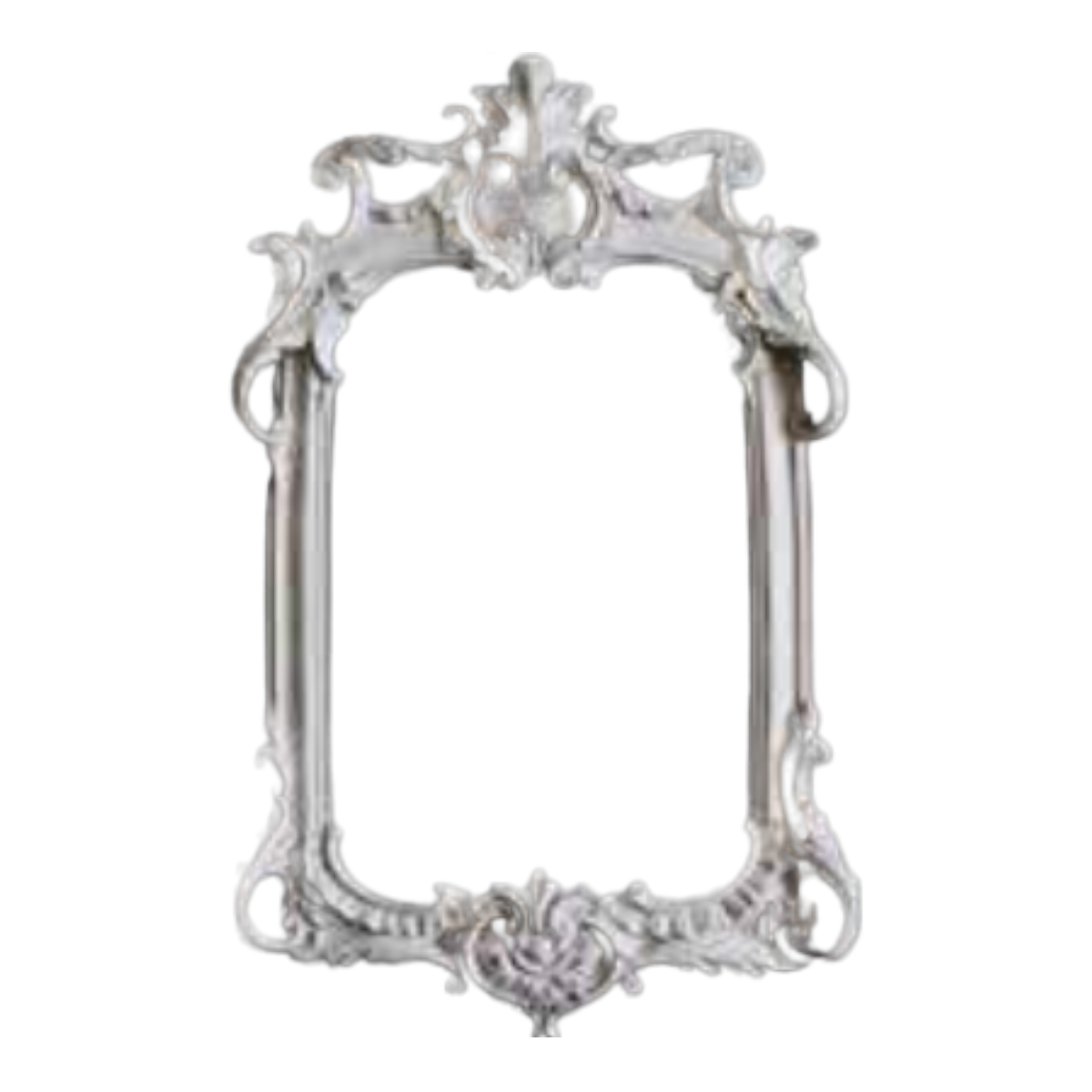 Boyanabilir Polyester Ham Objeler -OYMALI BÜYÜK ÇERÇEVE 54X34CM