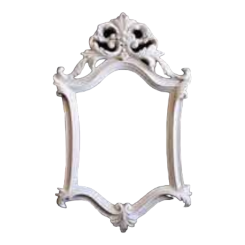 Boyanabilir Polyester Ham Objeler -DÜZ ÇERÇEVE 37X22,5 CM