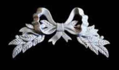 Boyanabilir Polyester Ham Objeler -ÇİÇEKLİ FİYONK 32X16,5 CM