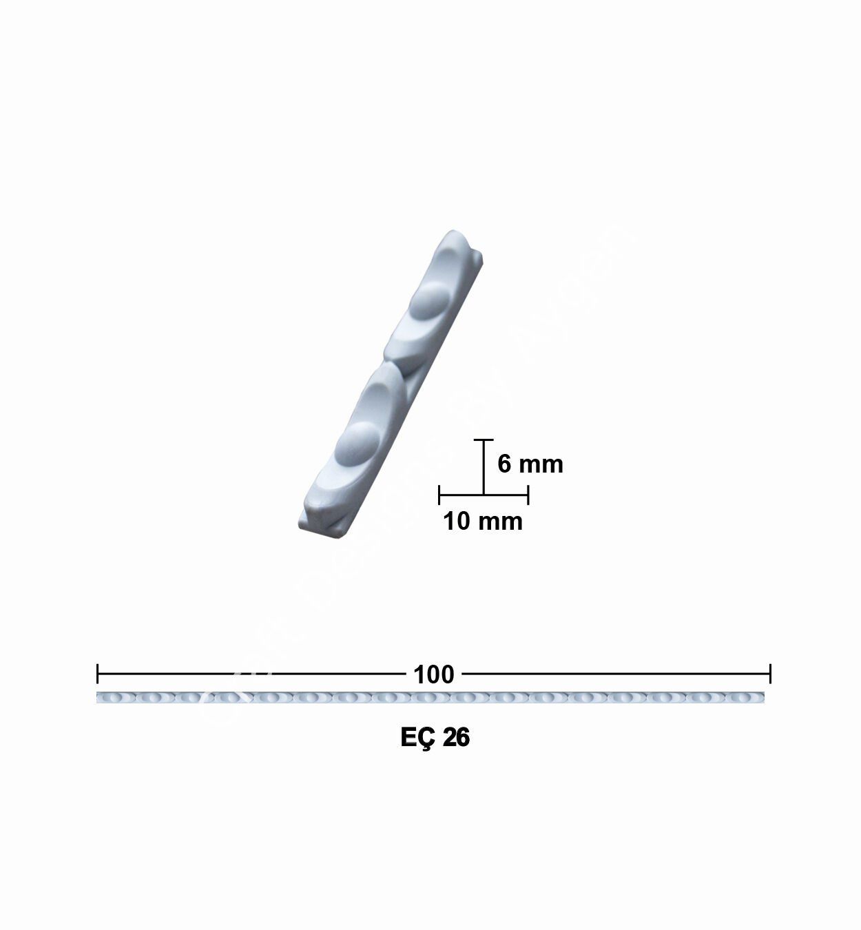 EÇ 26 100 cm ESNEK MOBİLYA ÇITASI