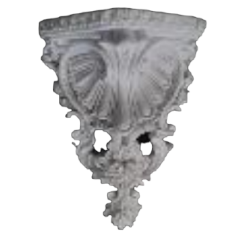 Boyanabilir Polyester Ham Objeler -DUVAR KAİDE MUMLUK 19X15,5