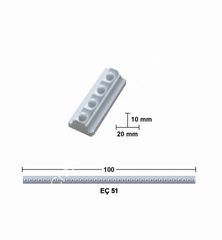 EÇ 51 100 cm ESNEK MOBİLYA ÇITASI