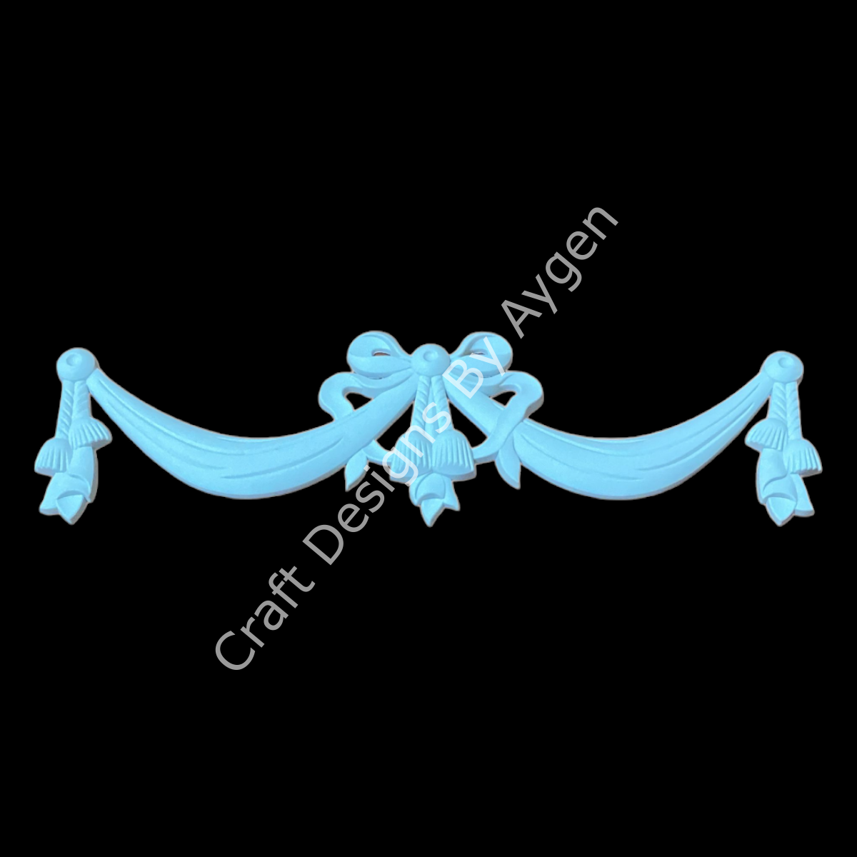 Boyanabilir Çıta&Aplik Objeler -ESNEK APLİK HÇ 1023 34 X 10 CM