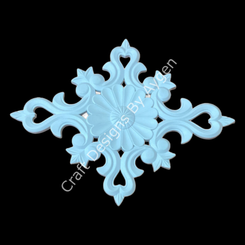 Boyanabilir Çıta&Aplik Objeler -ESNEK APLİK HÇ 1025 18 X 15 CM