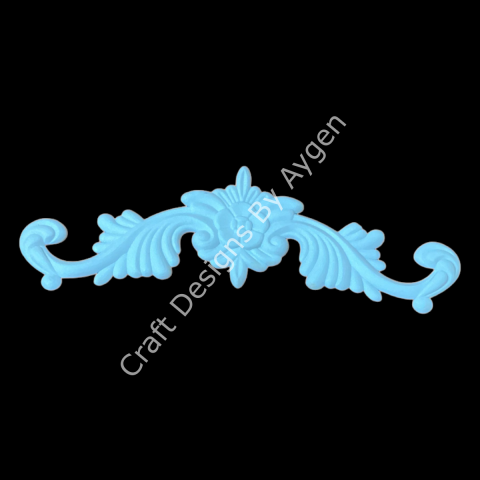 Boyanabilir Çıta&Aplik Objeler -ESNEK APLİK HÇ 1034 20 X 7 CM