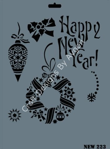 STENCIL NEW SERI X-LARGE 223