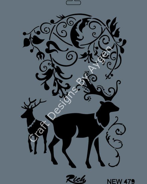 STENCIL NEW SERI X-LARGE 479