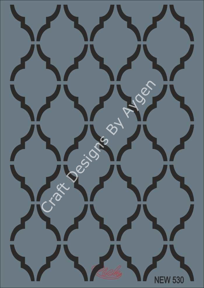 STENCIL NEW SERI X-LARGE 530