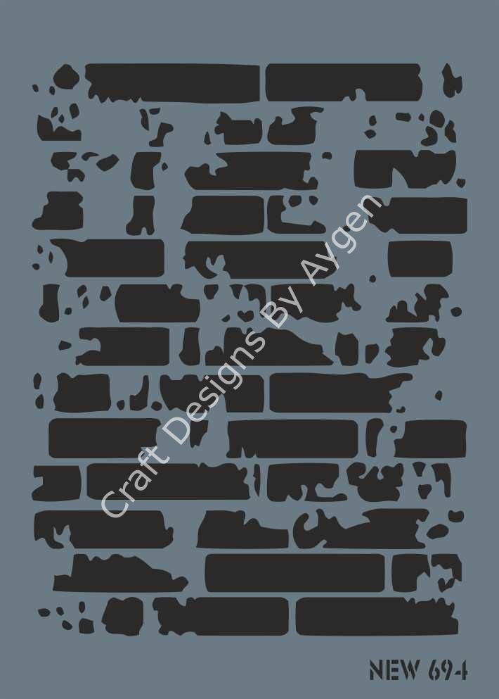 STENCIL NEW SERI X-LARGE 694