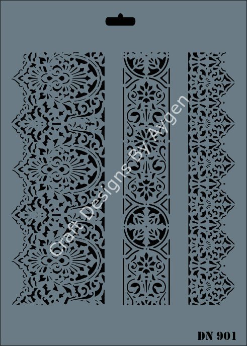 STENCIL DANTEL SERİ X-LARGE 901